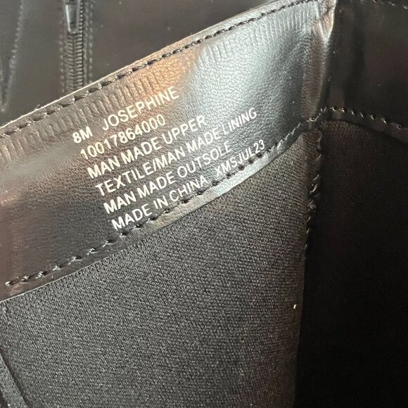 Style & Co Josephine Equestrian Riding Boots 8M Black Smooth - Picture 8 of 11